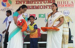 investiture ceremony at birla school